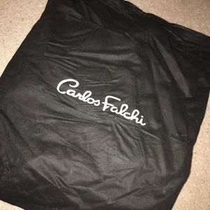 Vintage Carlos Falchi Silver Handbag